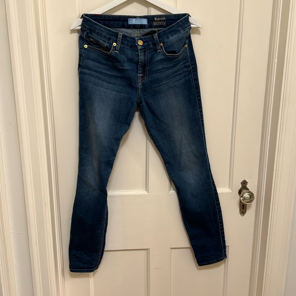 7 For All Mankind b(air) skinny ankle jean